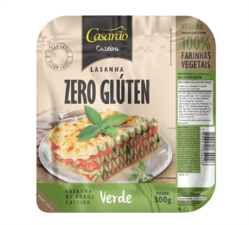 Massa Lasanha Verde Casarão 300g