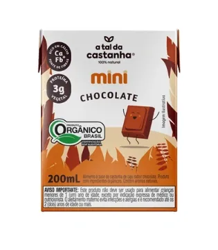 Mini Chocolate A Tal Da Castanha  200ml
