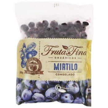 Mirtilo Orgânico Congelado Fruta Fina 300g