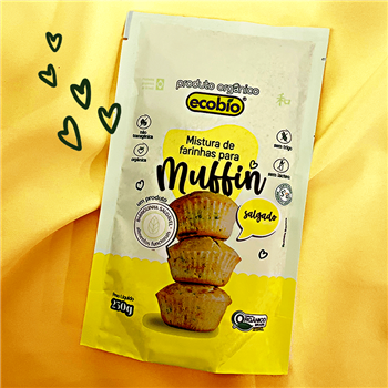 Mistura de Farinha Para Muffin Ecobio 250g