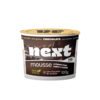 Mousse Sabor Chocolate Next 110g refrig. : CONGELADOS