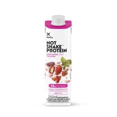 Not Shake Protein Morango com Tâmara Notmilk 250ml