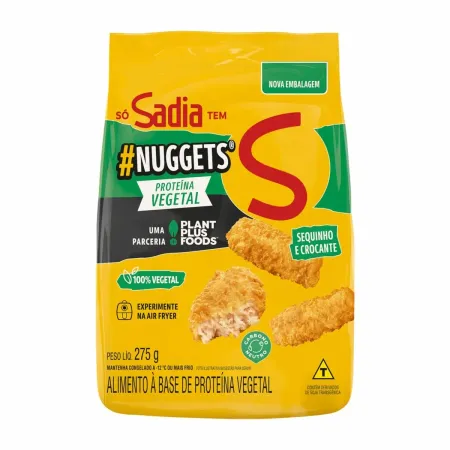 Nuggets De Vegetais Sadia Veg&Tal 275g refrig.