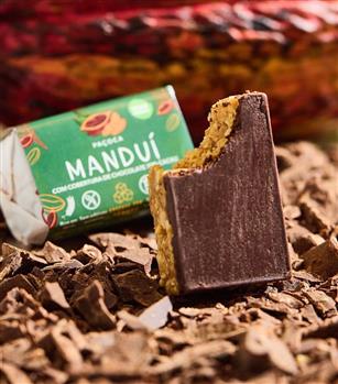 Paçoca Chocolate 70% Cacau Manduí 36g