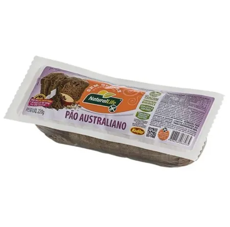 Pão Australiano Sem Glúten Natural Life 220g refrig.
