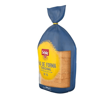 Pão de Forma Tradicional Sem Gluten Schar 200g