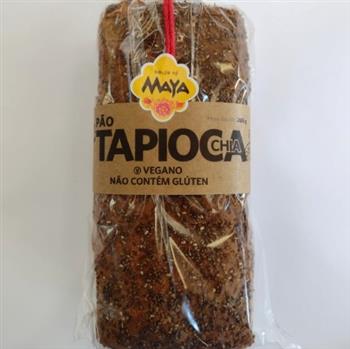 Pão Tapioca e Chia Sem Glúten House Of Maya 265g refrig.