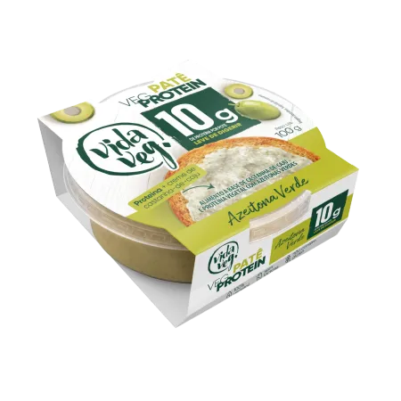 Patê Vegprotein Azeitona Verde Vida Veg 100g refrig.