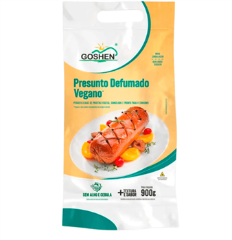 Presunto De Soja Defumado Tender Vegano Goshen 900g refrig