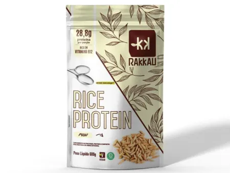 Proteina de Arroz Sabor Raw Rakkau Rice 600g
