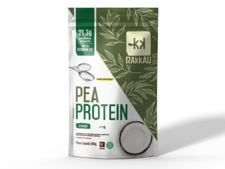 Proteina de Ervilha Sabor Coco Rakkau Pea 600g