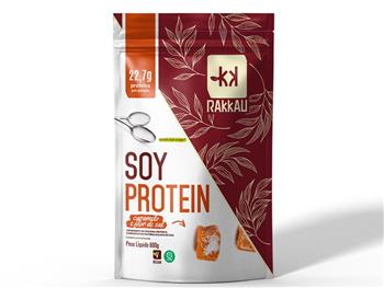 Proteina Isolada de Soja Sabor Caramelo e Flor de Sal Rakkau Soy 600g