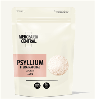 Psyllium Fibra Natural 99 Husk Mercearia Central 100g