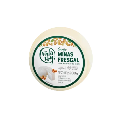 Queijo Minas Frescal Vida Veg 200g refrig.