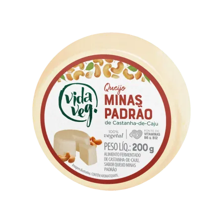 Queijo Minas Padrão Vida Veg 200g refrig.
