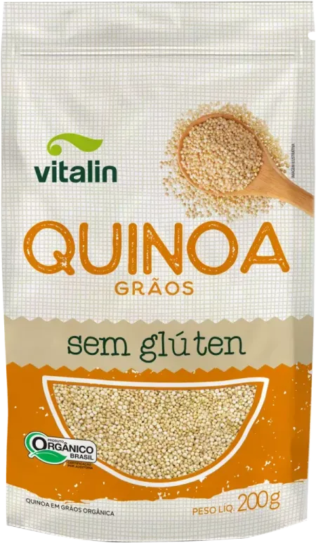 Quinoa Real Grãos Orgânico Vitalin 200g