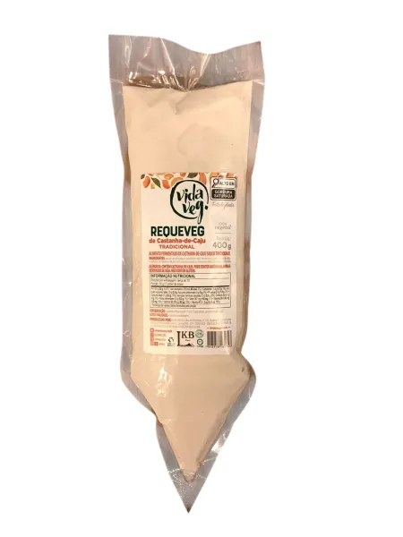 Requeijão Tradicional Bisnaga Vida Veg 400g refrig.
