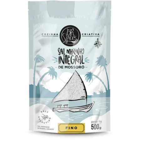 Sal Marinho Integral Br Spices 500g