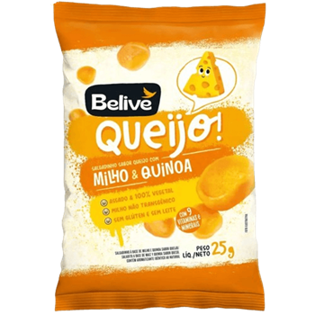 Salgadinho de Queijo Belive 25g