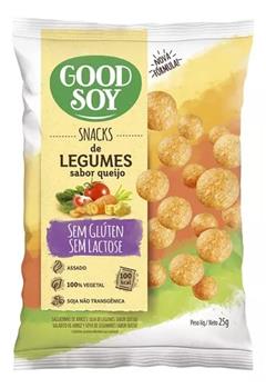 Snack de Legumes com Queijo Goodsoy 25g