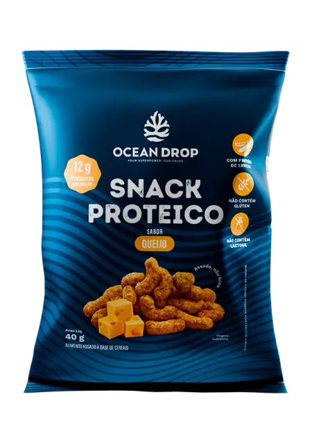 Snack Proteico Sabor Queijo Ocean Drop 40g