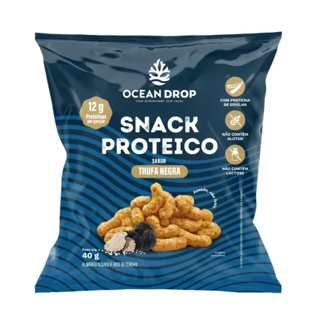 Snack Proteico Sabor Trufa Negra Ocean Drop 40g
