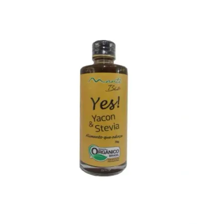 Yes Adocante Natural de Yacon e Stevia Orgânico Manti Bio 75g