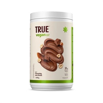Proteína Isolada de Ervilha e Arroz Chocolate com Avelã True Vegan 837g