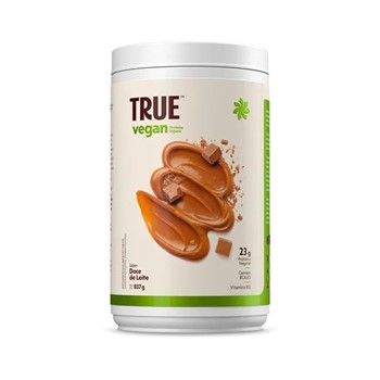 Proteína Isolada de Ervilha e Arroz Doce de Leite True Vegan 837g