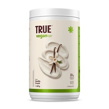 Proteína Isolada de Ervilha e Arroz Vanilla Cream True Vegan 837g