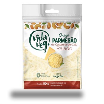 Queijo Parmesão Vegetal Ralado Vida Veg 50g