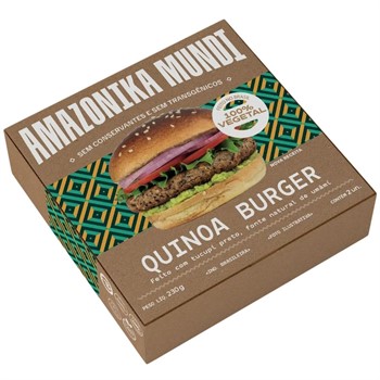 Quinoa Burguer Amazonika 230g refrig.