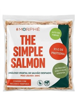 Salmão Vegetal Desfiado The Simple Salmon 200g refrig.