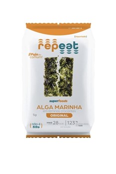 Snack Alga Marinha Original Repeat 5g