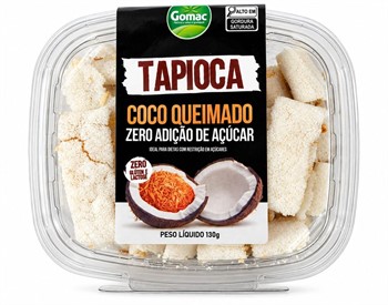 Tapioca com Coco Queimado Zero Açúcar Gomac 130g