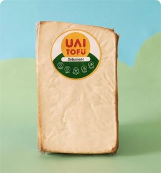 Tofu Defumado Uai Tofu Soja Orgânica Peça 350g