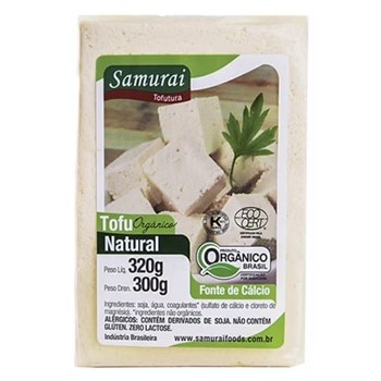 Tofu Natural Organico Samurai 300g refrig.