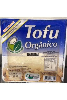Tofu Orgânico Sitio Boa Esperança  250g refrig.