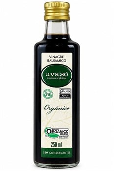 Vinagre Balsâmico Orgânico Uvasó 250ml