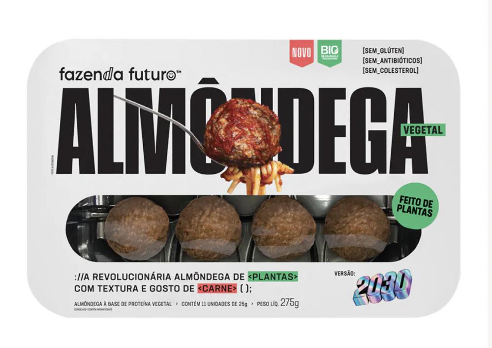 Almôndegas Vegano Fazenda Futuro 275g refrig.