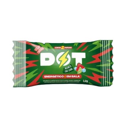 Bala Energética Melancia com Limão Dot Energy 3,2g