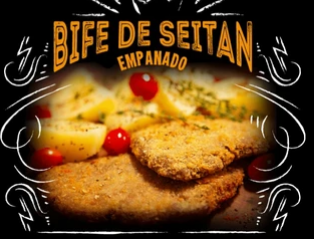 Bife de Seitan Empanado Ogro Vegano 300g refrig.