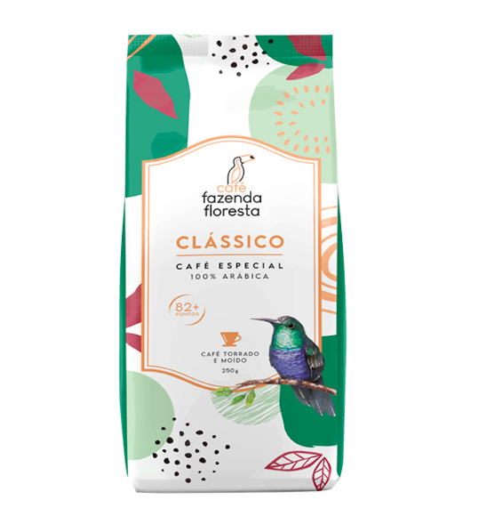 Cafe Classico Torrado E Moido Fazenda Floresta 250g