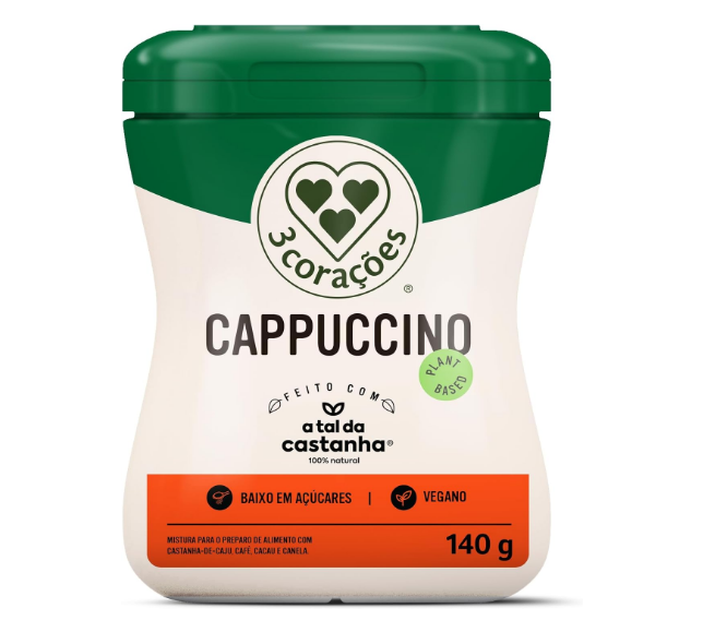 Cappuccino Vegetal A Tal Da Castanha 140g : ALIMENTOS / BEBIDAS