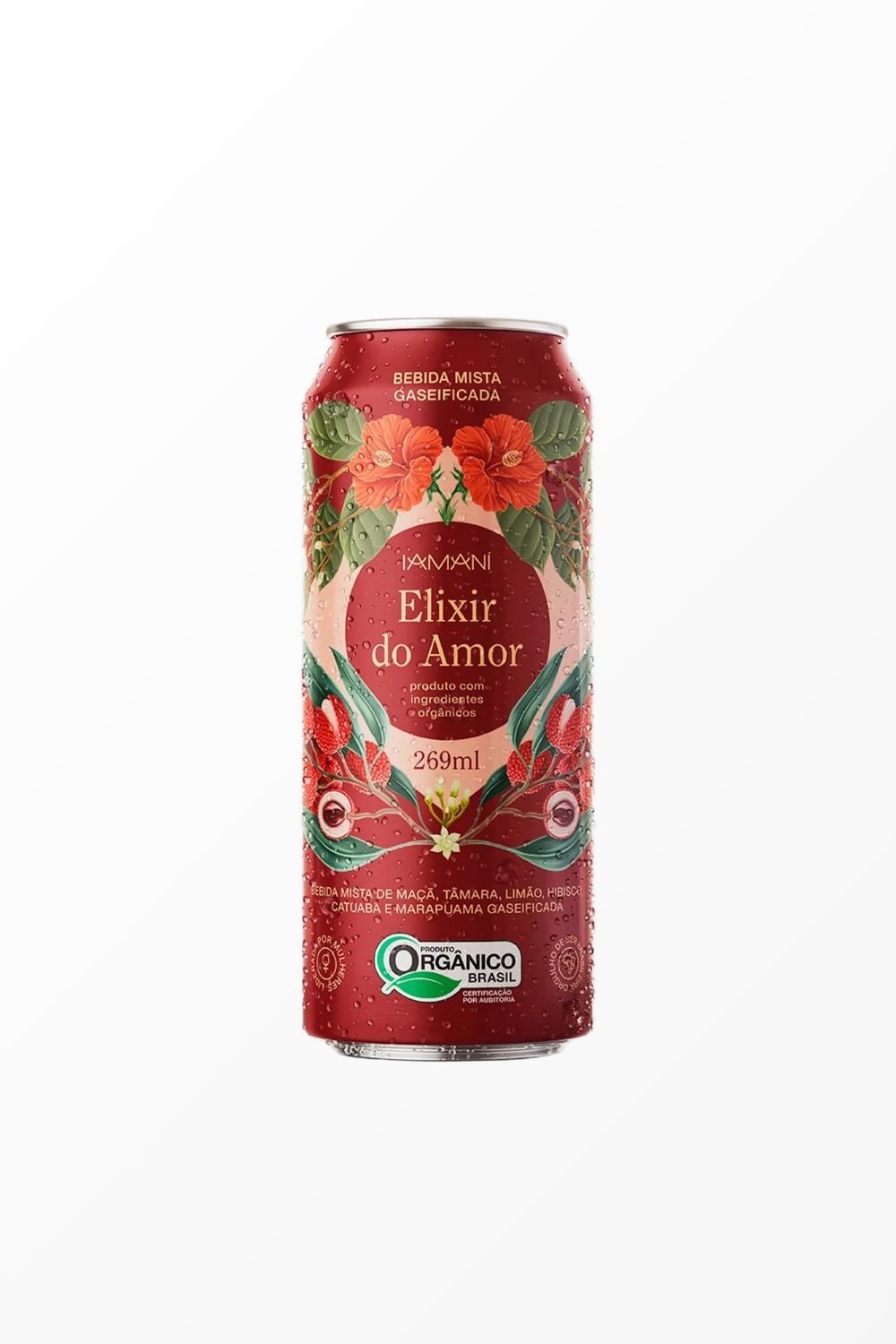 Chá Gaseificado Elixir do Amor  Orgânico Iamani 269ml