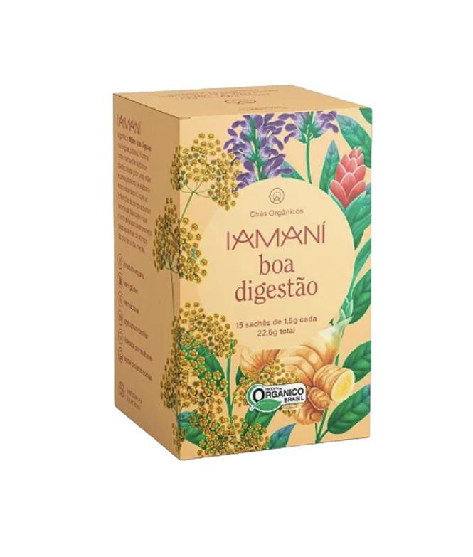 Cha Organico Boa Digestao Iamani 22g