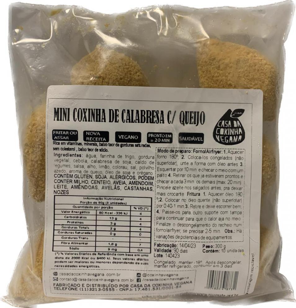 Coxinha De Calabresa C/ Queijo Veg A Casa Da Coxinha 300g refrig.