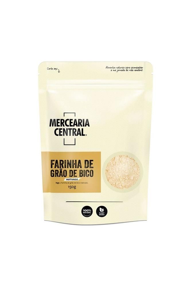 Farinha De Grão De Bico Mercearia Central 150g