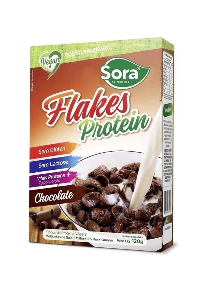 Flakes Protein Café com Caramelo Sora 120g