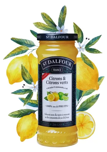 Geleia Citrica Limao e Lima St Dalfour 284g : ALIMENTOS / BEBIDAS